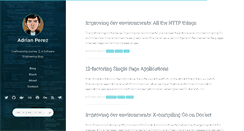 Desktop Screenshot of adrianperez.org